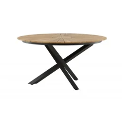 Mexico Rundt Havebord Ø140 - Natur