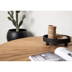 Mexico Rundt Havebord Ø140 - Natur