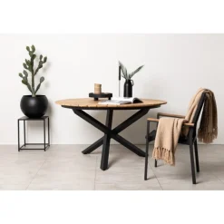 Mexico Rundt Havebord Ø140 - Natur