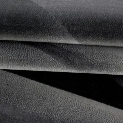 Miami Kortluvet tæppe Abstrakt - Sort