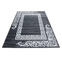 Miami Kortluvet tæppe Meander - Grå