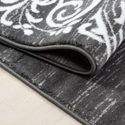 Miami Kortluvet Tæppeløber Meander - Grå