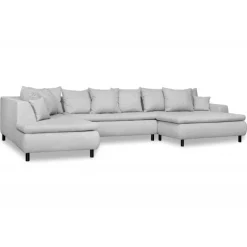 Miami XL U-sofa højrevendt - Stof