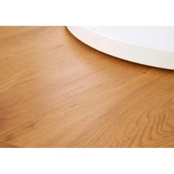 MICHELLE c. bord, - Hvid / gyldne eg