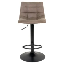 Middelfart Barstol - Barstol i lysebrun med sorte ben