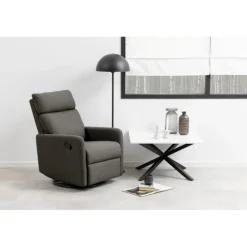 Mikkeli recliner lænestol - Grå stof