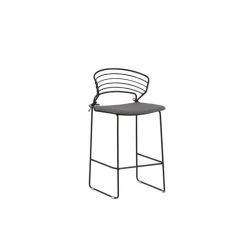 Milano Barstol - Sort,Grå