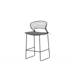 Milano Barstol - Sort,Grå