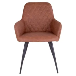 Milas Spisebordsstol Cognac Pu