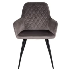 Milas Spisebordsstol Mushroom velour