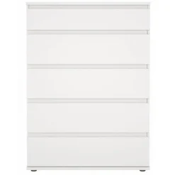 Millennium kommode 5 skuffer - Hvid