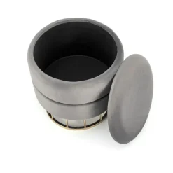 MintY skammel, - Grå