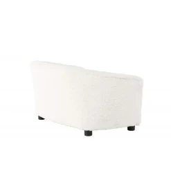 Måna Børnesofa - Hvid Teddystof