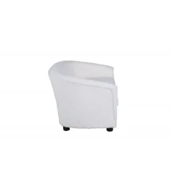 Måna Børnesofa - Hvid Teddystof