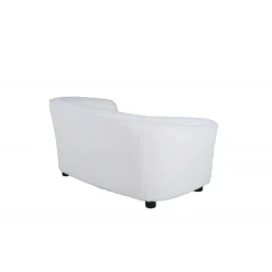 Måna Børnesofa - Hvid Teddystof