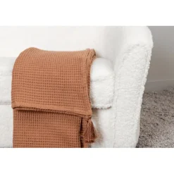 Måna Børnesofa - Hvid Teddystof