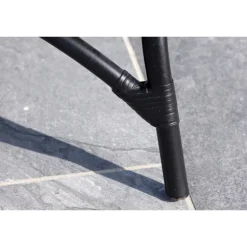 Moana 2 personers Havesofa - Sort