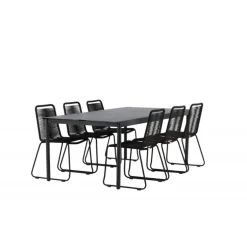 Modena Lindos Loungesæt - Havemøbelsæt - Sort