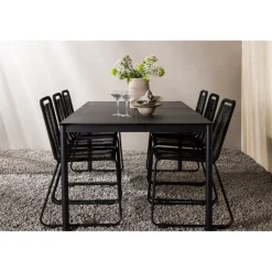 Modena Lindos Loungesæt - Havemøbelsæt - Sort