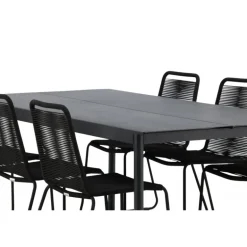 Modena Lindos Loungesæt - Havemøbelsæt - Sort