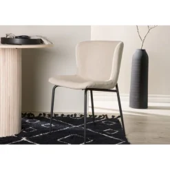 Modesto Spisestol - Beige og Sort