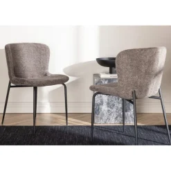 Modesto Spisestol - Sort og Mørkegrå