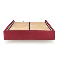 MODULO sengeramme 160x200 mørkerød Monolith 59