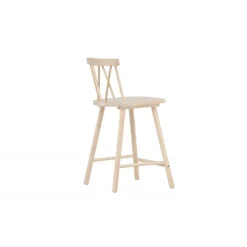 Mollostrom Barstol - Hvidpigmenteret