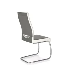 MONACO spisebord hvid 160-220cm med 4 spisestole