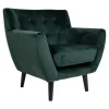 Monte Lænestol Grøn Velour