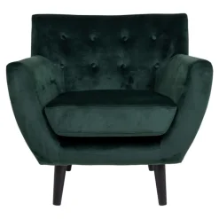 Monte Lænestol Grøn Velour
