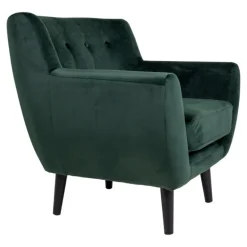 Monte Lænestol Grøn Velour