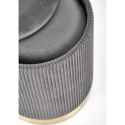 MONTY sæt af to skamler: - Grå