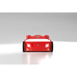 Monza Racer Rød børneseng med Madras - 90 x 190 cm