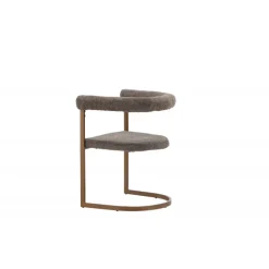 Morgen Spisebordsstol med armlæn - Brun