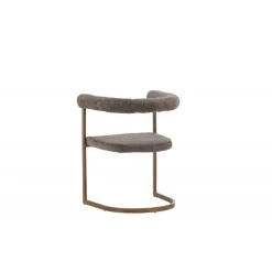 Morgen Spisebordsstol med armlæn - Brun