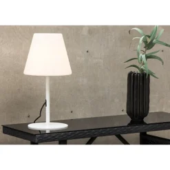 Moris Bordlampe - Hvid