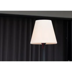 Moris Gulvlampe - Sort,Hvid