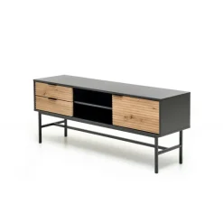 MURANO RTV-1 TV bord, - artisan eg/Sort