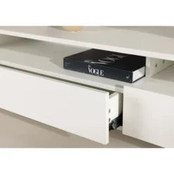 Navarra TV-bord - Sort og Hvid