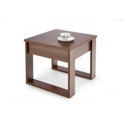 NEA SQUARE sofabord, mørk Valnød