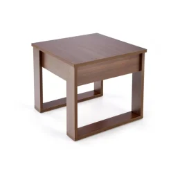 NEA SQUARE sofabord, mørk Valnød