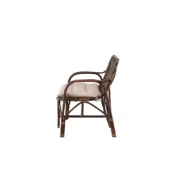 Nella 2 personers Havesofa - Mørk Valnød