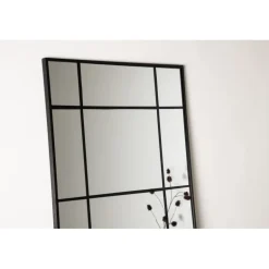 New Yorker spejl - 180x90cm - Sort