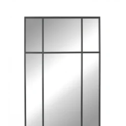New Yorker Spejl med sort ramme i jern str 180x90cm