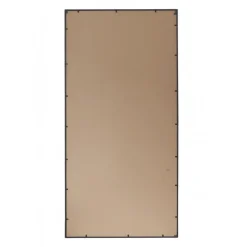 New Yorker Spejl med sort ramme i jern str 180x90cm