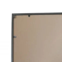 New Yorker Spejl med sort ramme i jern str 180x90cm