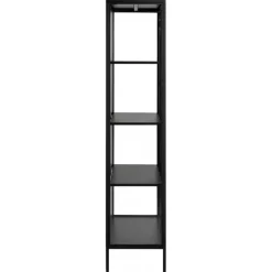 Newcastle vitrine sort metal H180 cm