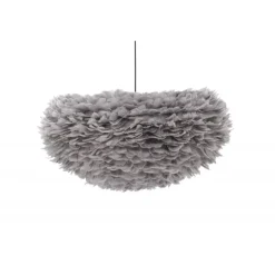 Nicola - Ekstra Stor Belysning - Sort og Grå