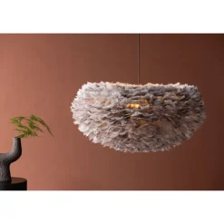 Nicola - Ekstra Stor Belysning - Sort og Grå